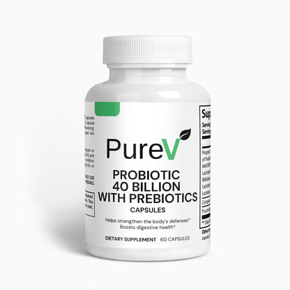 Probiotic 40 Billion with Prebiotics