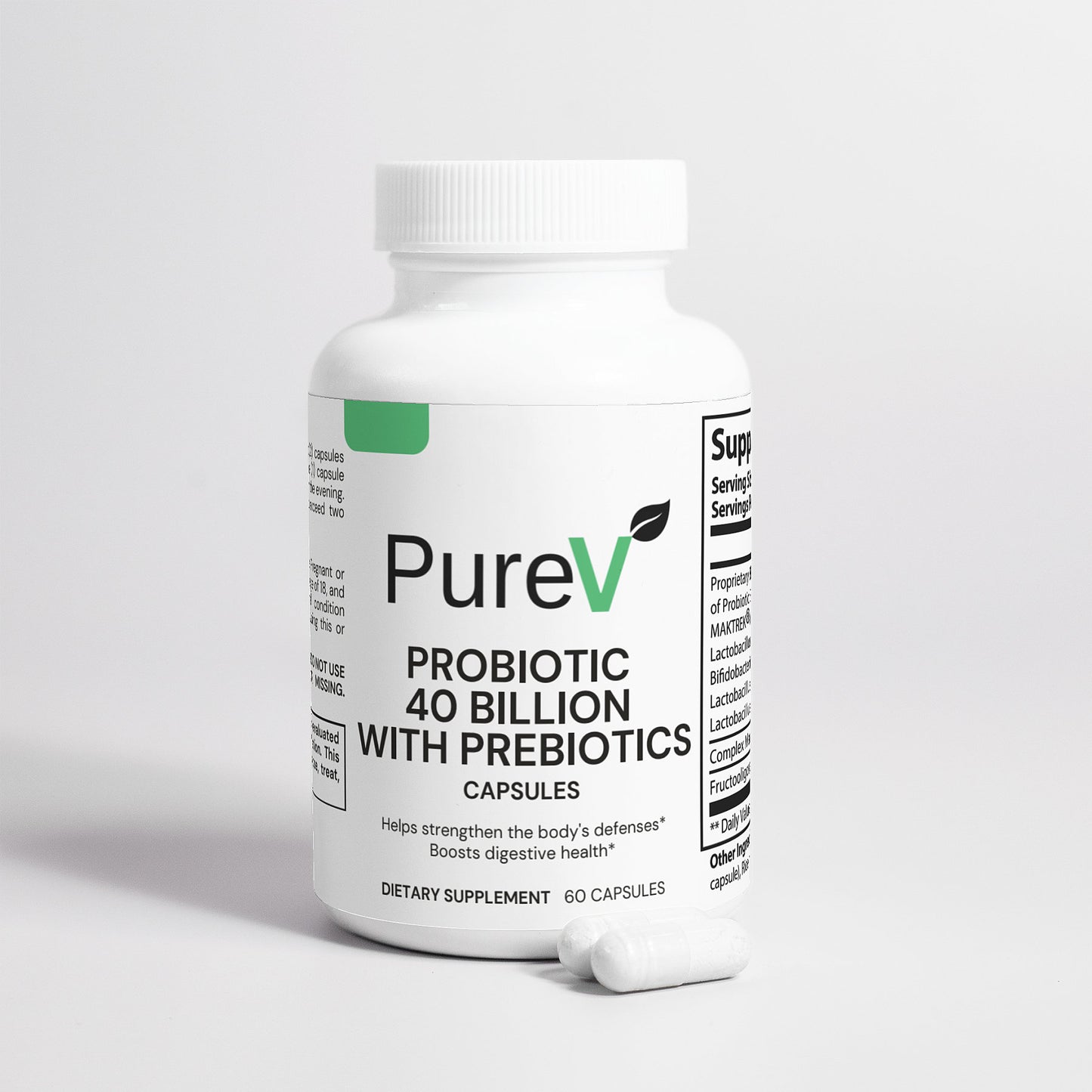 Probiotic 40 Billion with Prebiotics